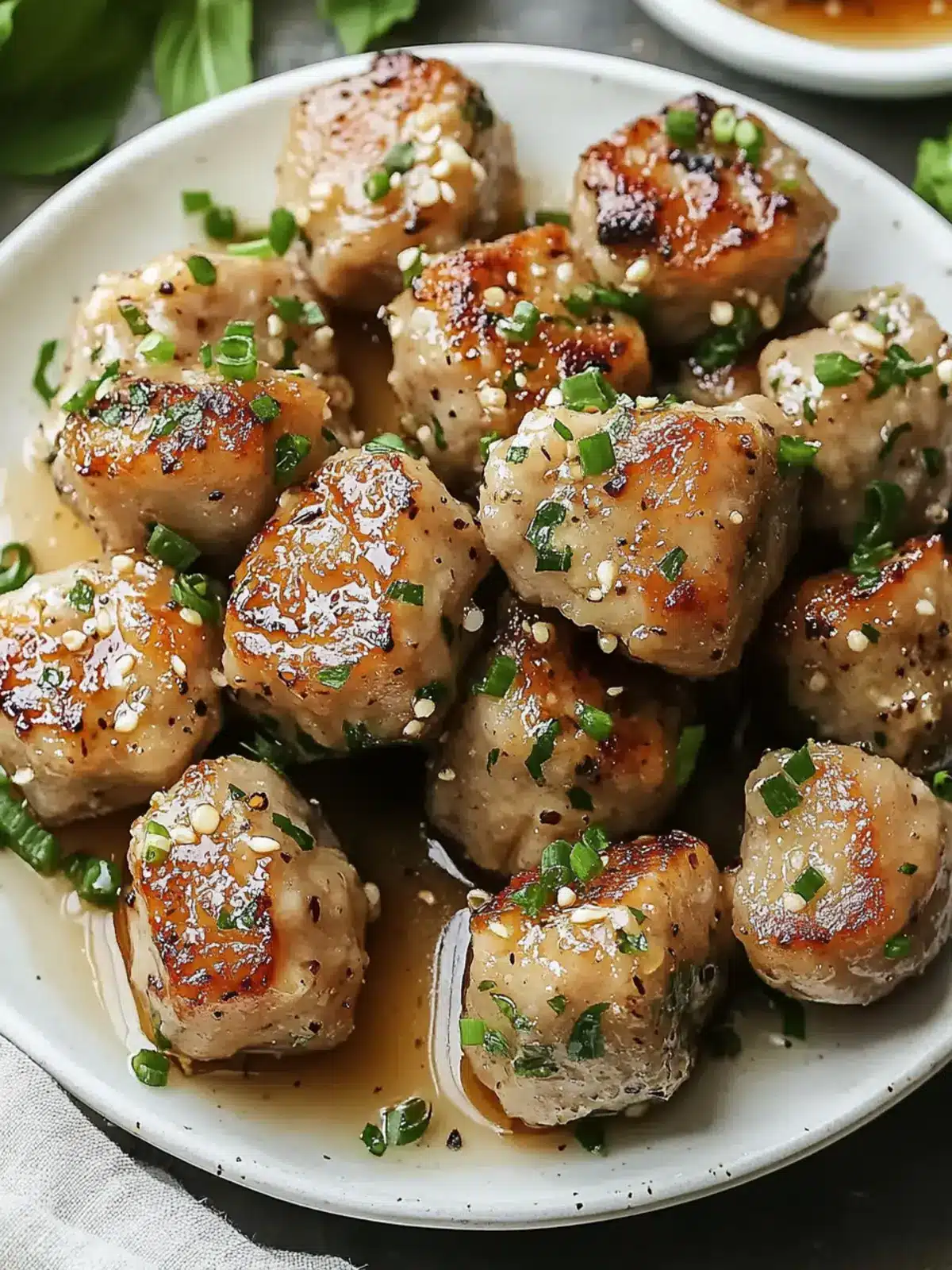 Savory Garlic Pork Bites: Deliciously Easy Party Pleasers 2 Savory Garlic Pork Bites