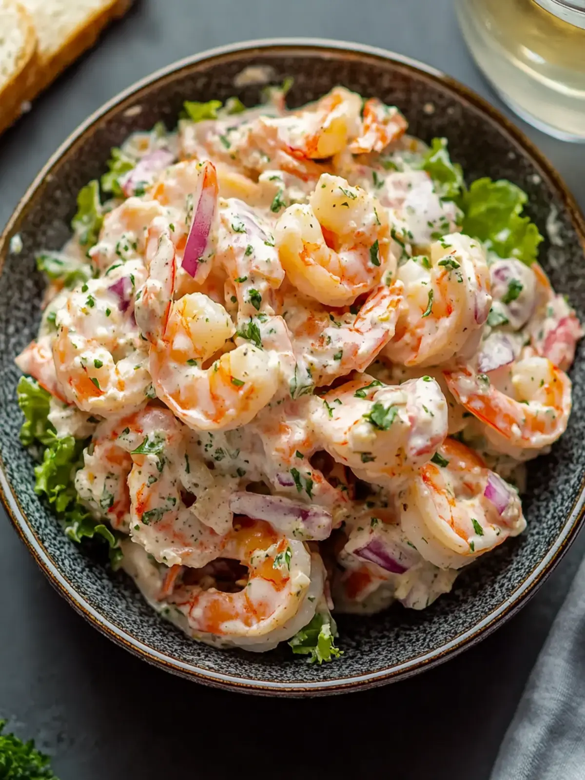Creamy New York Deli Shrimp Salad That's Perfect for Meal Prep 4 New York Deli Shrimp Salad