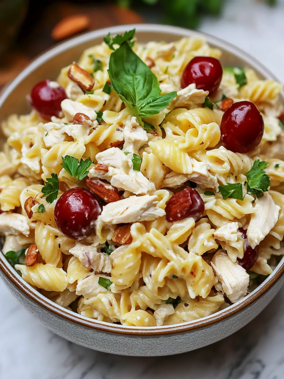 Waldorf Chicken Pasta Salad: Your New Summer Sidekick 3 Waldorf Chicken Pasta Salad