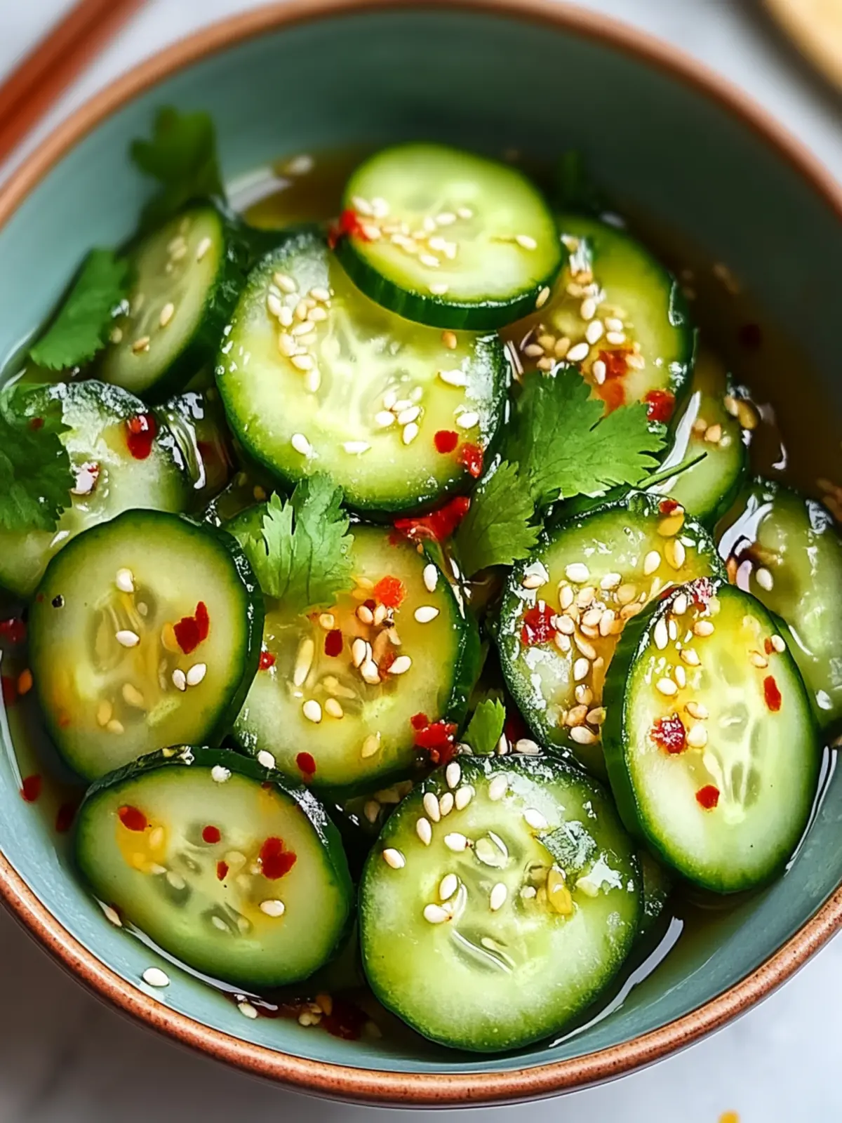 Zesty Easy Asian Cucumber Salad Perfect for Your Summer Table 2 Easy Asian Cucumber Salad
