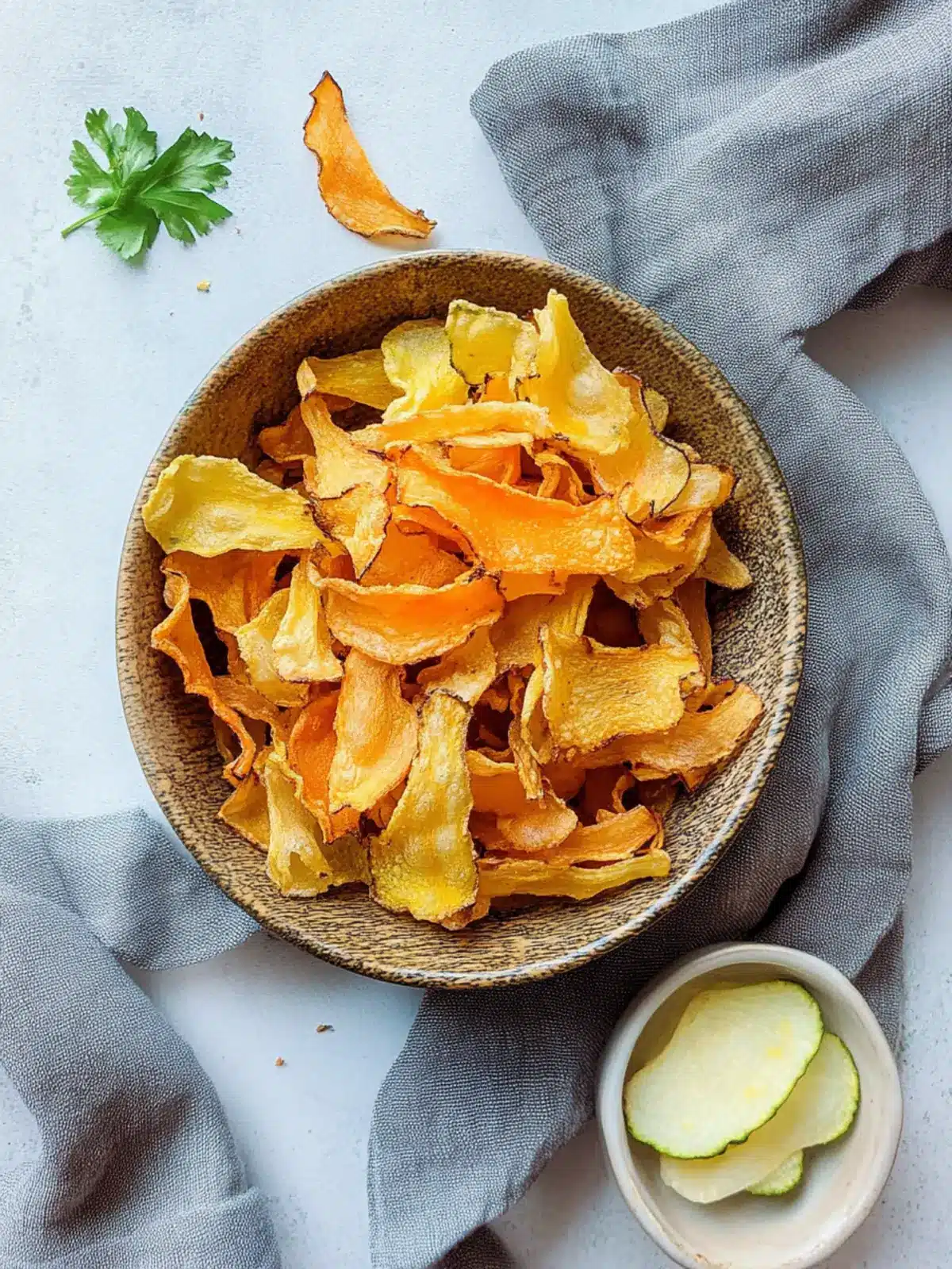 Crispy Vegetable Peel Chips for Guilt-Free Snacking Delight 3 Crispy Vegetable Peel Chips
