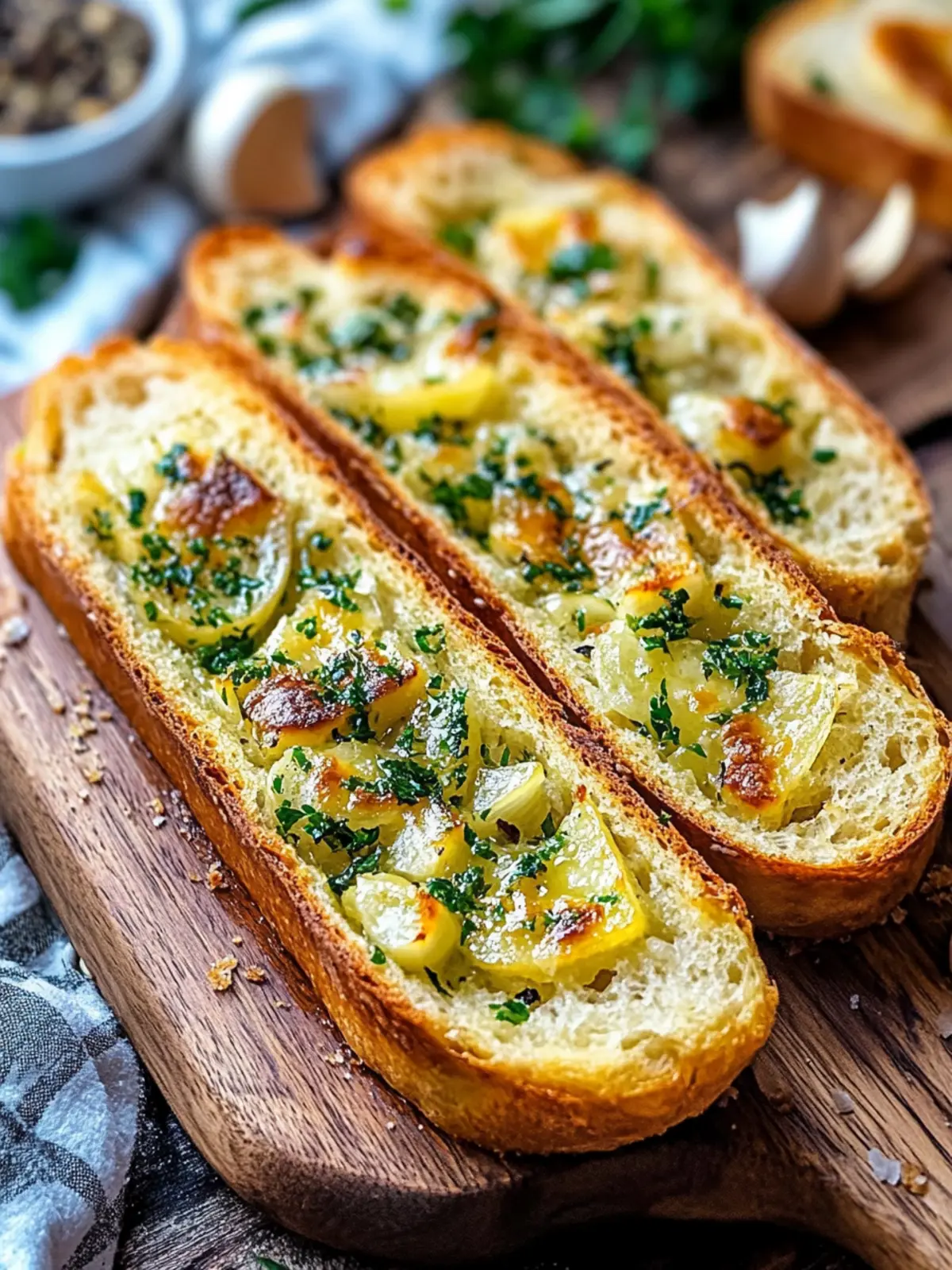 Ultimate Homemade Garlic Bread: Crispy, Buttery Perfection 3 Homemade Garlic Bread
