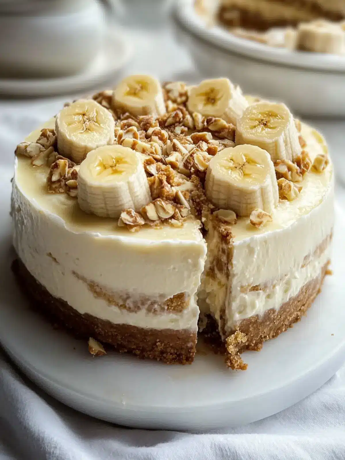 Banana Bread Cheesecake: Indulge in a Sweet Twist Today 4 Banana Bread Cheesecake