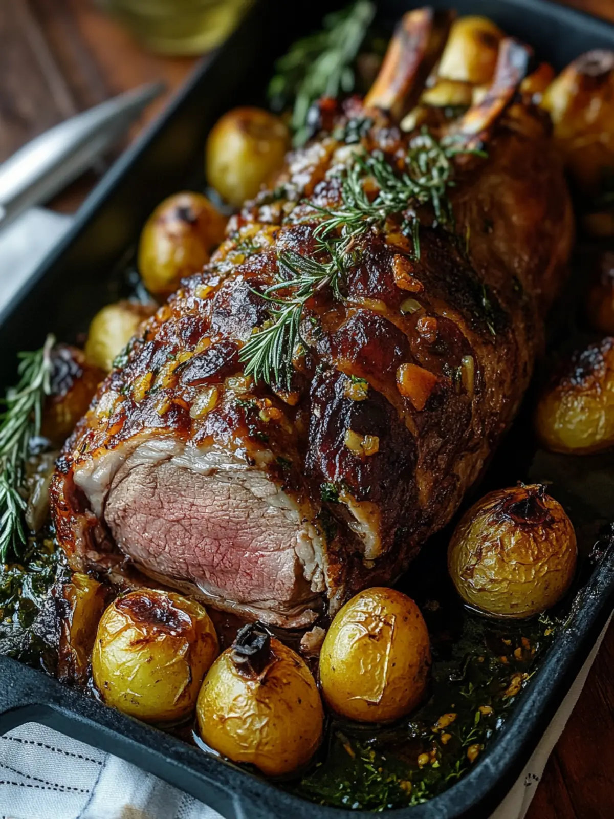 Irresistible Roasted Leg of Lamb for Your Next Holiday Feast 5 Roasted Leg of Lamb