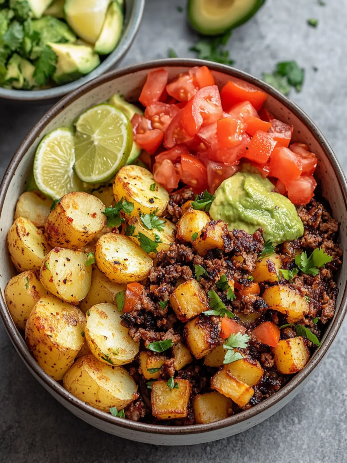 Loaded Fiesta Potato Bowls: Customizable Tex-Mex Delight 2 Loaded Fiesta Potato Bowls