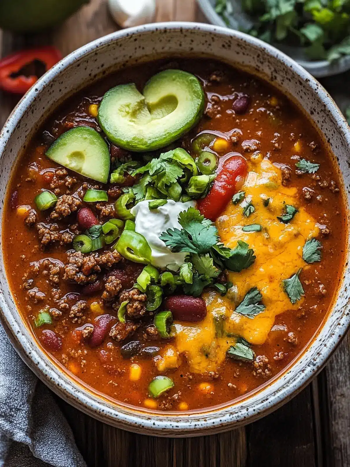 Spicy Queso Beef Chili That Will Warm Your Heart and Soul 4 Spicy Queso Beef Chili