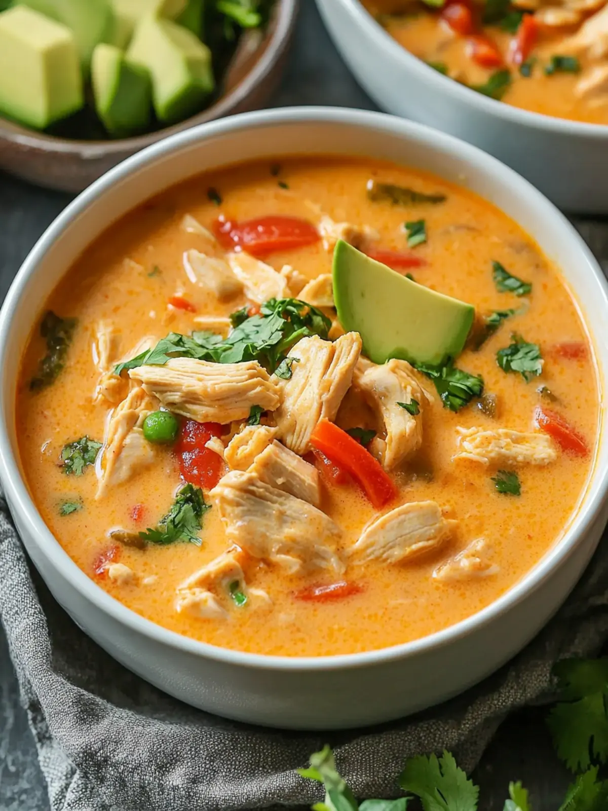 Creamy Chicken Fajita Soup: Cozy Comfort in Every Spoonful 4 Creamy Chicken Fajita Soup