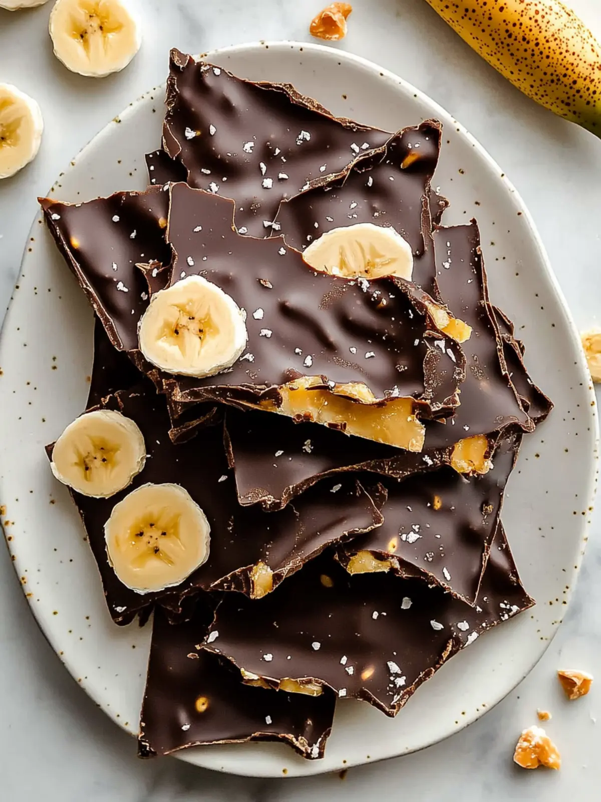 Viral Chocolate Banana Bark: A Sweet Crunchy Delight 3 Viral Chocolate Banana Bark