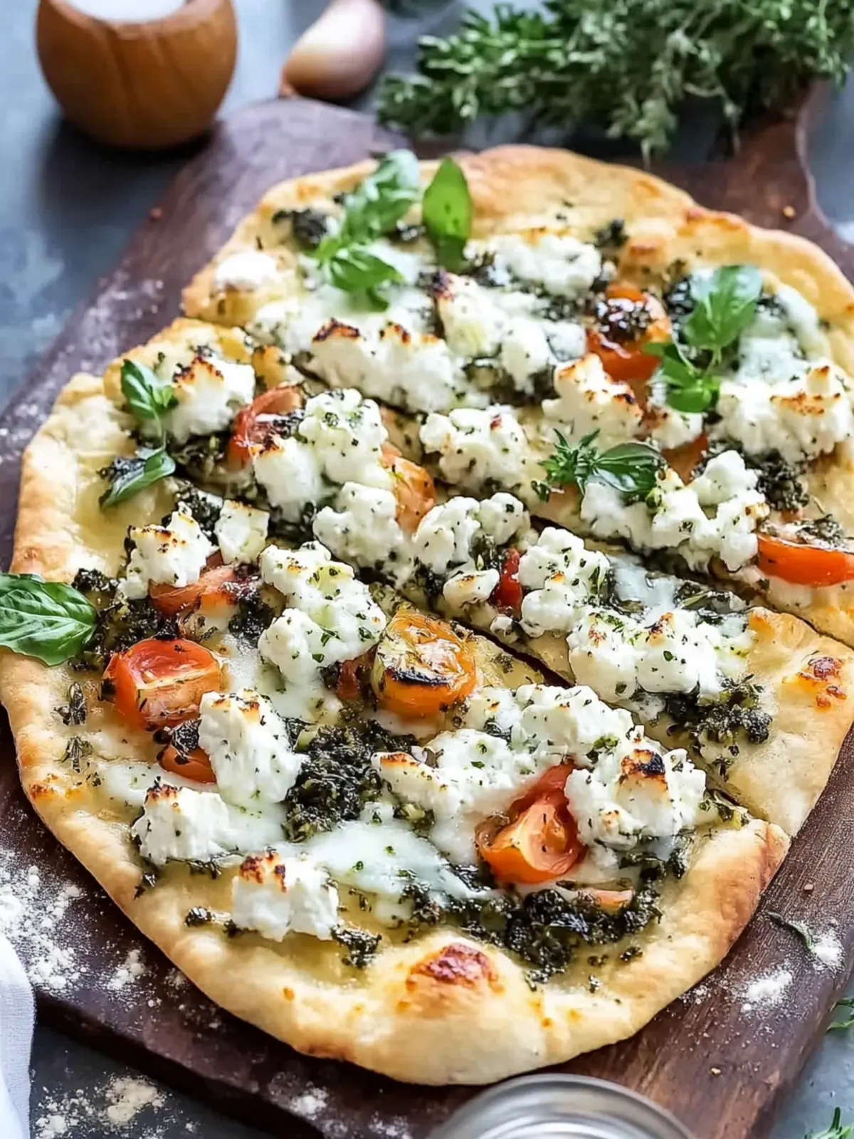 Greek Flatbread Pizza with Creamy Tzatziki You’ll Crave 4 Greek Flatbread Pizza
