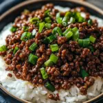 Savory Mongolian Ground Beef Ready in Just 25 Minutes 6 Mongolian Ground Beef