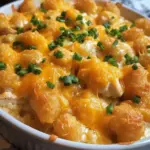 Crockpot Cheesy Chicken Tater Tot Casserole for Cozy Nights 8 Crockpot Cheesy Chicken Tater Tot Casserole