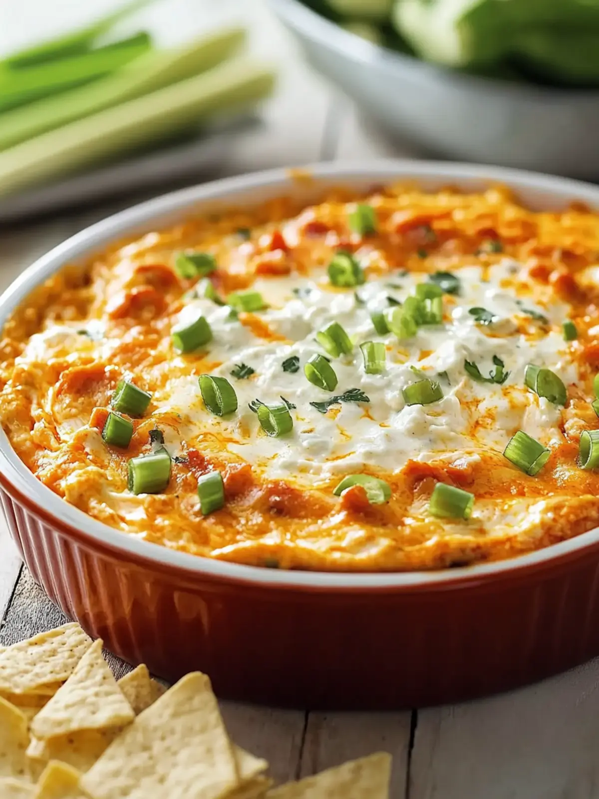 Ultimate Ranch Layered Buffalo Chicken Dip for Your Next Party 3 Ranch Layered Buffalo Chicken Dip