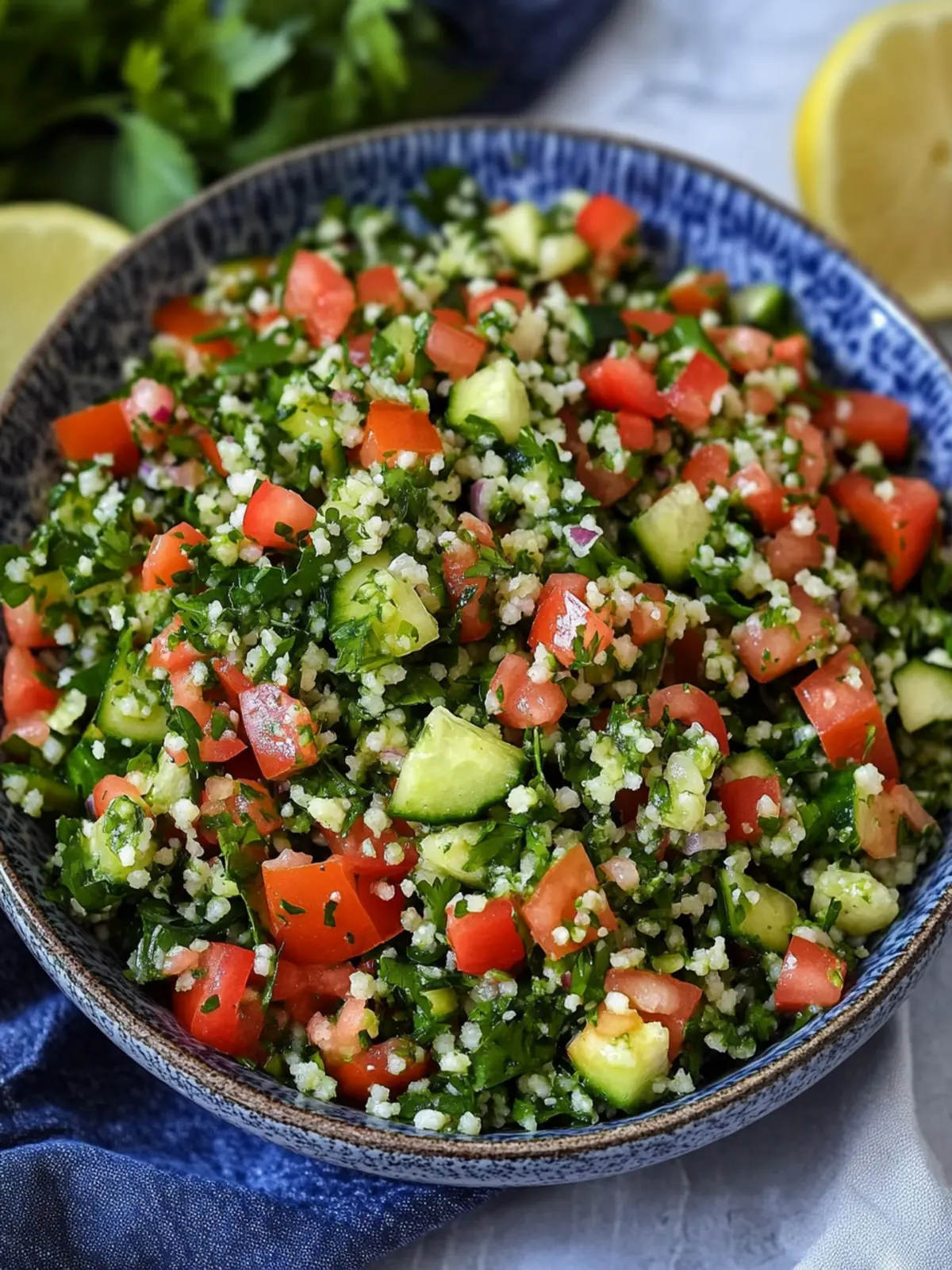 Zesty Tabouli Salad That's Bursting with Fresh Flavor 5 Tabouli Salad