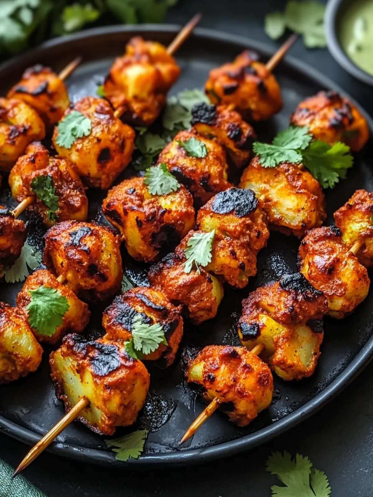 Savor Tandoori Gobi Tikka: Smoky Cauliflower Skewers Delight 5 Savor Tandoori Gobi Tikka