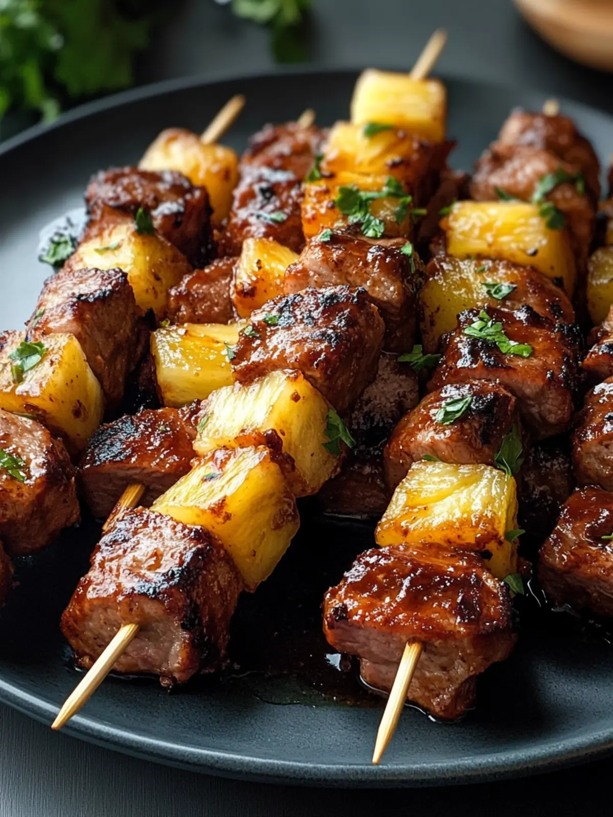 Pineapple BBQ Pork Skewers for a Flavorful Summer Grill Party 5 Pineapple BBQ Pork Skewers