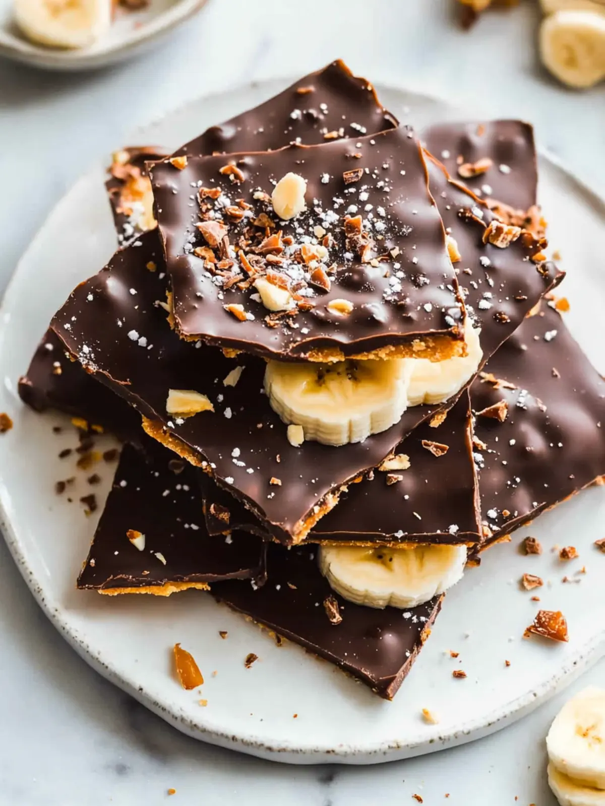 Viral Chocolate Banana Bark: A Sweet Crunchy Delight 4 Viral Chocolate Banana Bark