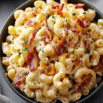 Creamy Bacon Cheddar Ranch Pasta Salad Your New Summer Favorite 9 Creamy Bacon Cheddar Ranch Pasta Salad