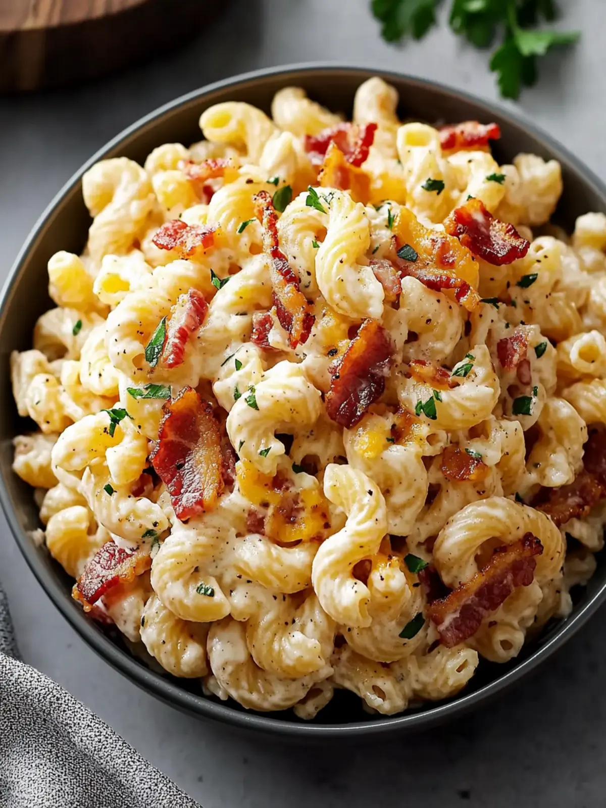 Creamy Bacon Cheddar Ranch Pasta Salad Your New Summer Favorite 5 Creamy Bacon Cheddar Ranch Pasta Salad
