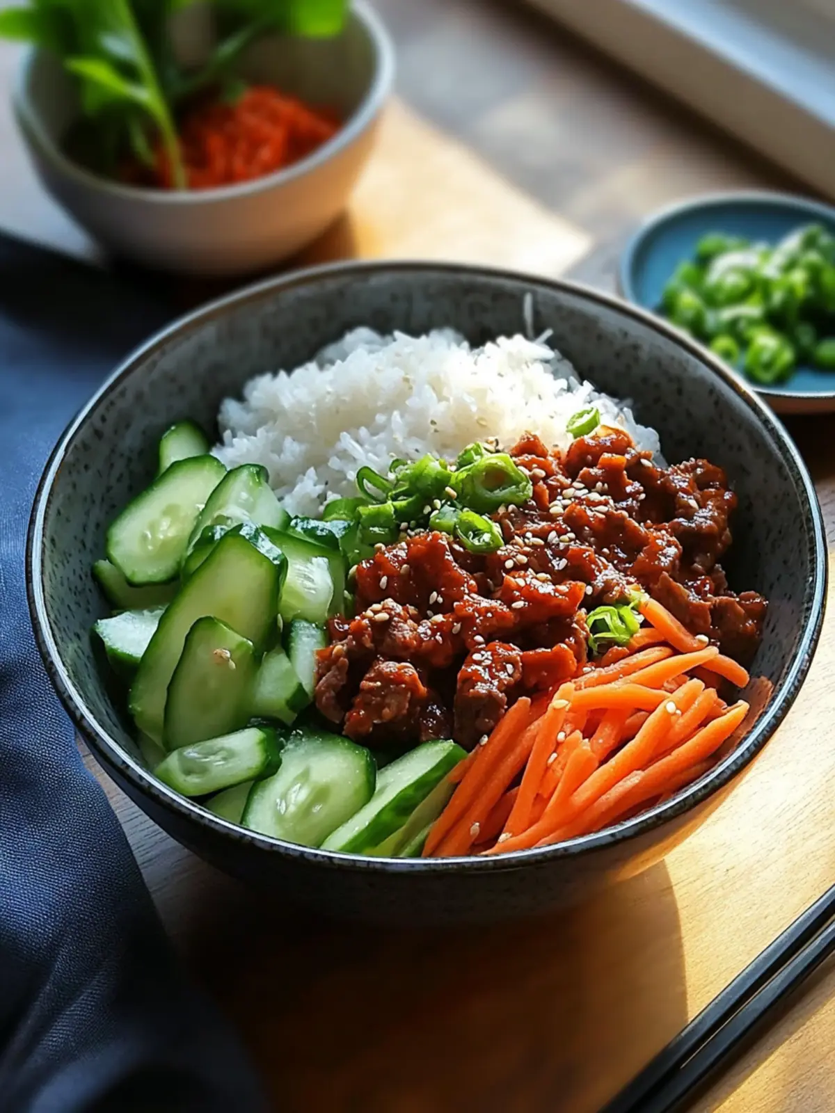 Spicy Korean Beef Bowls: A Zesty Dinner Adventure 2 Spicy Korean Beef Bowls