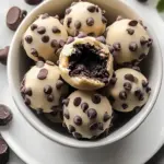 Irresistible No-Bake Chocolate Chip Cookie Dough Truffles 8 Chocolate Chip Cookie Dough Truffles
