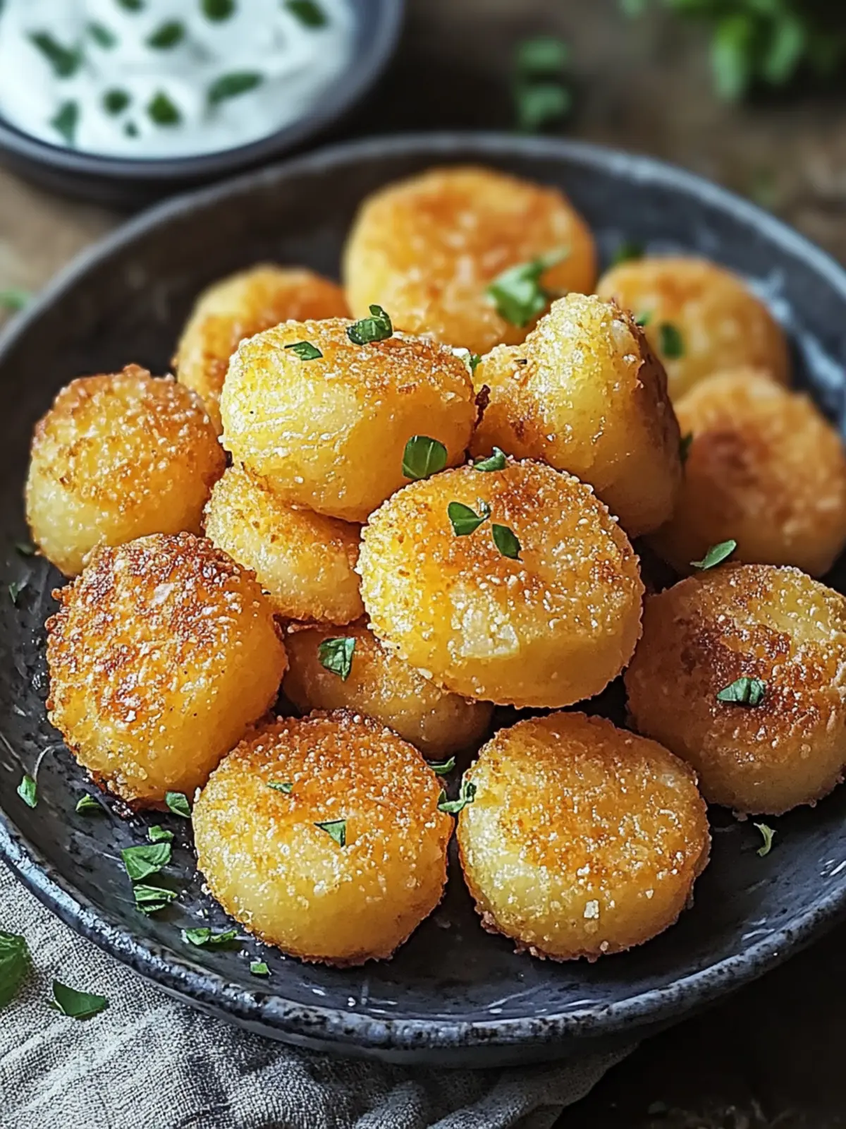 Golden Crunchy Potato Maakoudas: Your New Favorite Snack! 5 Golden Crunchy Potato Maakoudas