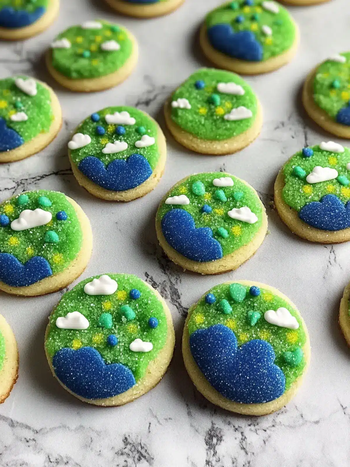 Colorful Earth Day Sugar Cookies for a Sweet Celebration 4 Earth Day Sugar Cookies