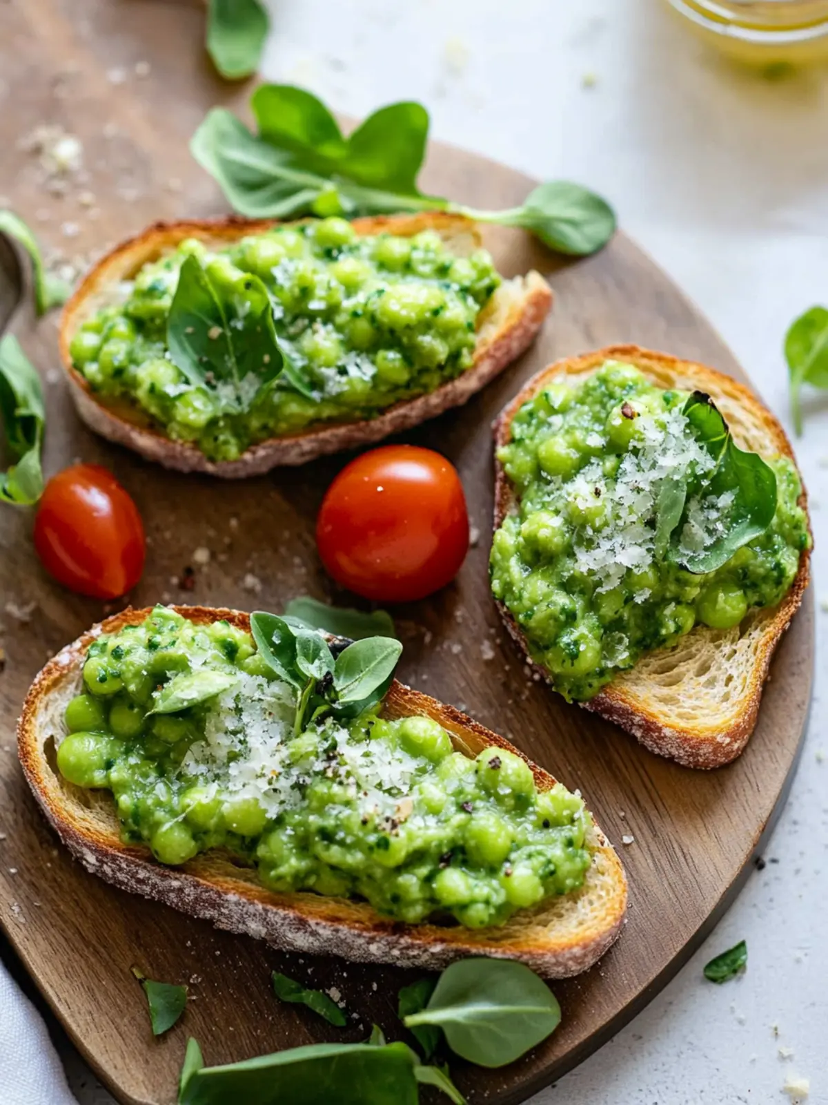 Delicious Pea Bruschetta: A Fresh Twist on Classic Flavor 2 Pea Bruschetta