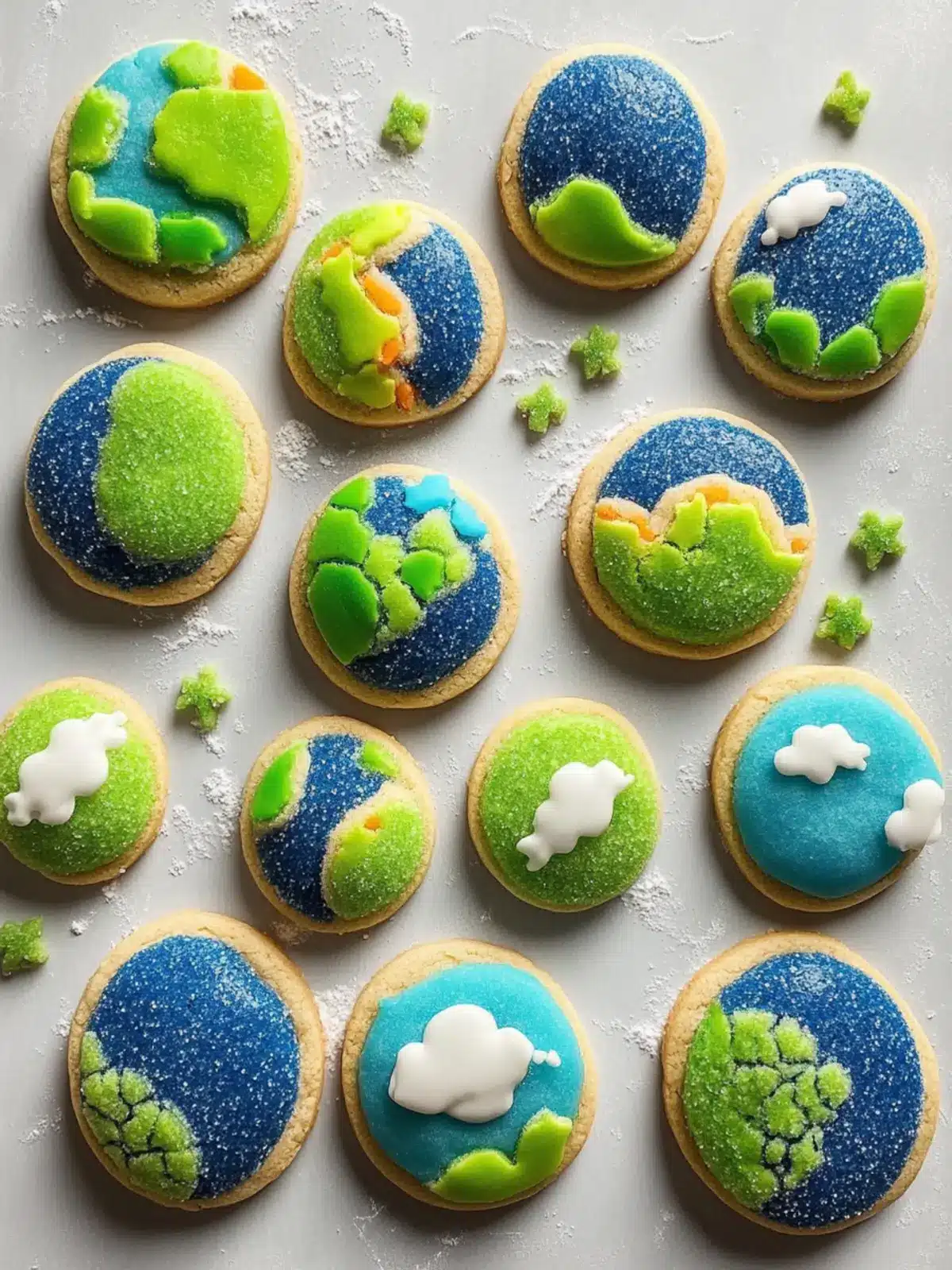 Colorful Earth Day Sugar Cookies for a Sweet Celebration 5 Earth Day Sugar Cookies
