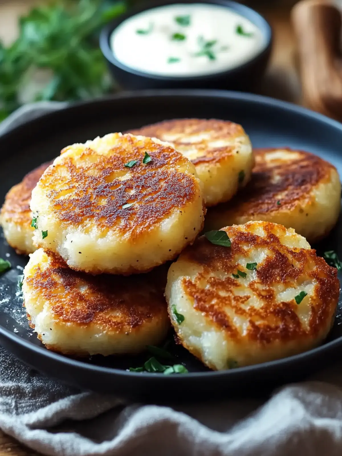 Crispy Irish Potato Cakes: Comfort in Every Delicious Bite 4 Irish Potato Cakes