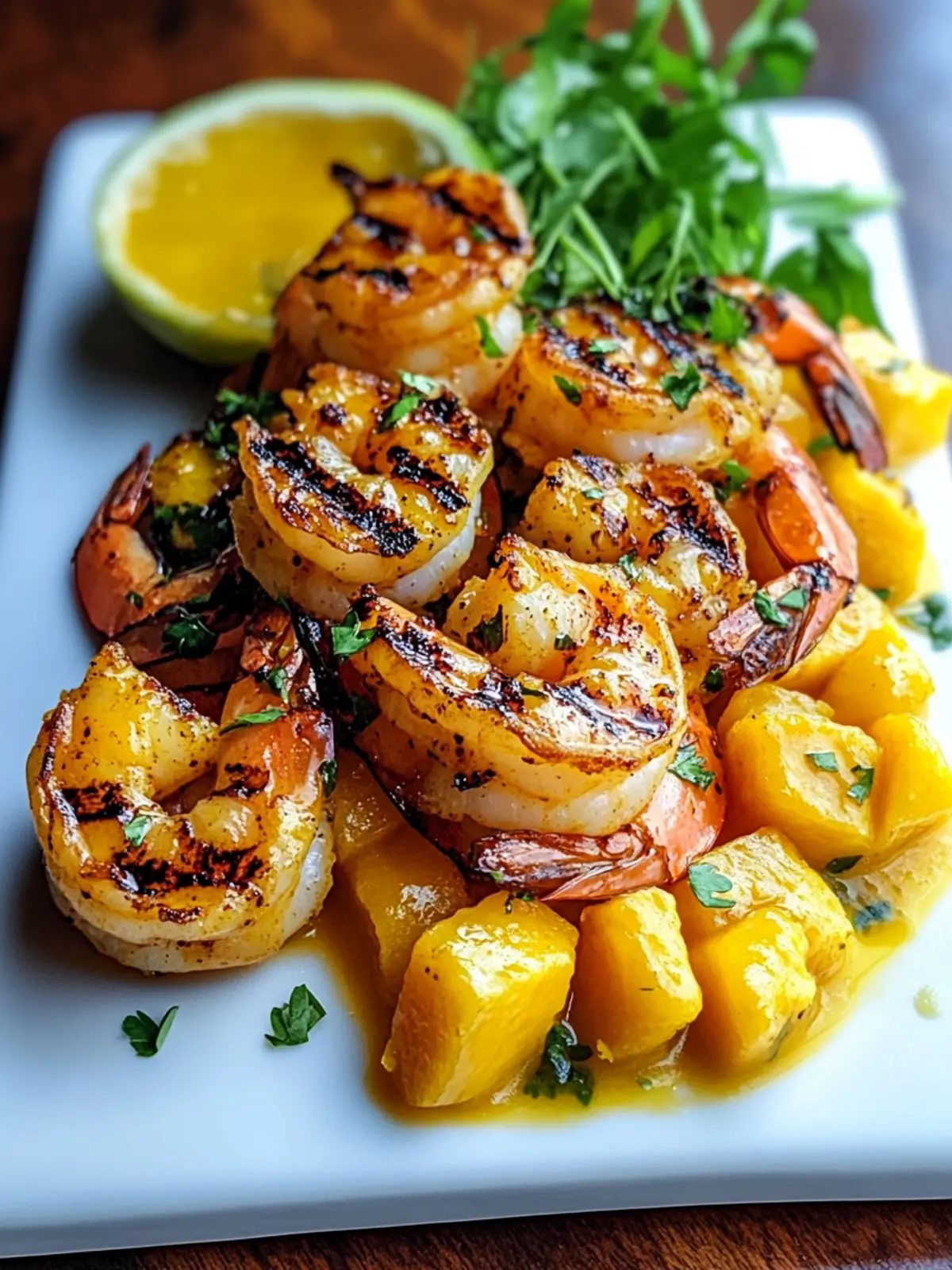 Grilled Shrimp With Spicy Mango Lime Coulis for a Tropical Feast 5 Grilled Shrimp With Spicy Mango Lime Coulis