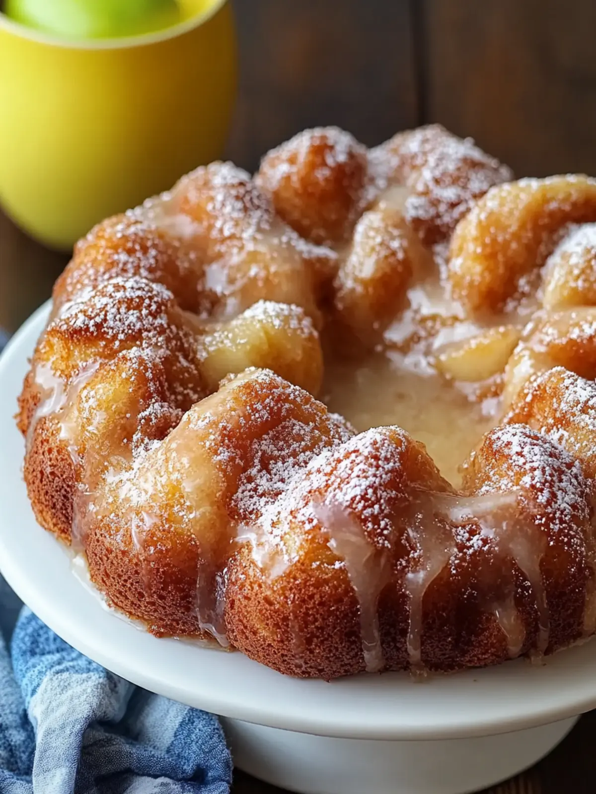 Sweet Apple Fritter Cake: Cozy One-Pan Dessert Delight 2 Sweet Apple Fritter Cake
