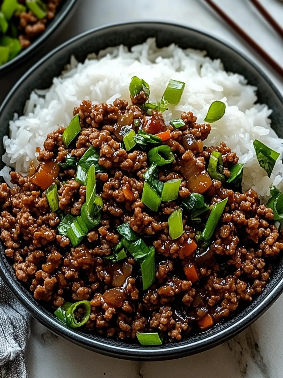 Savory Mongolian Ground Beef Ready in Just 25 Minutes 2 Mongolian Ground Beef