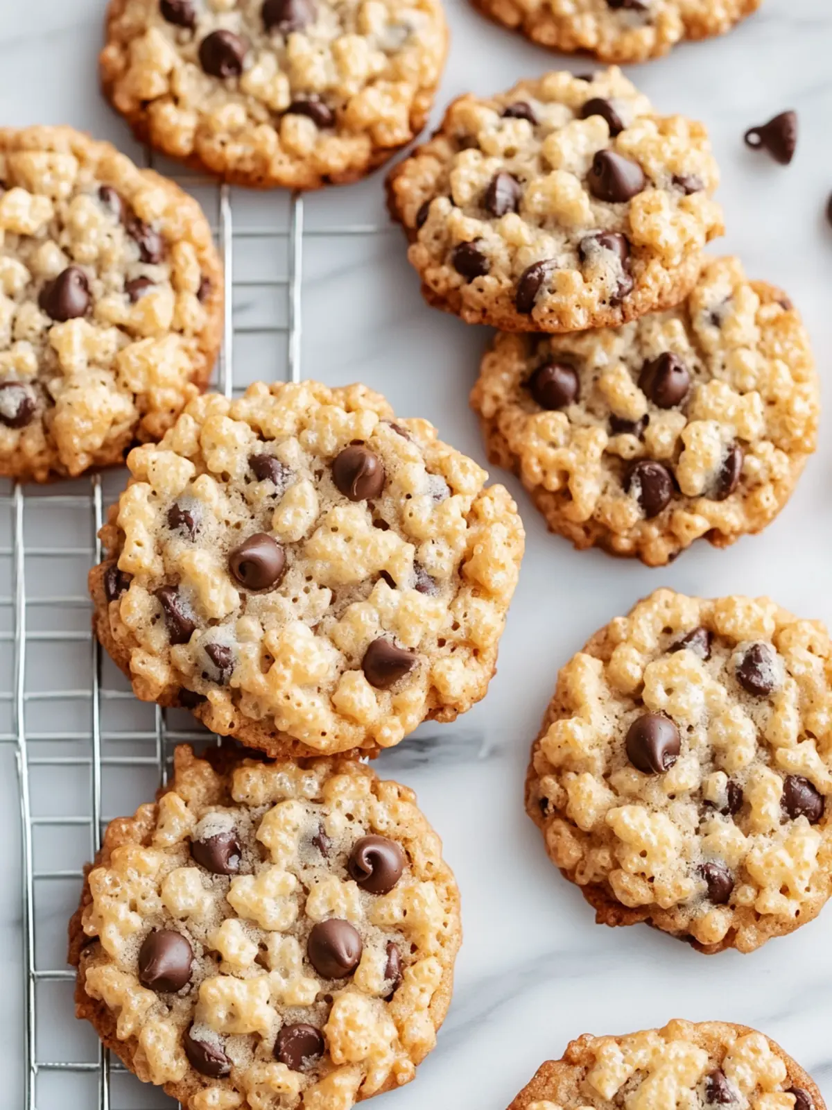 Rice Krispie Chocolate Chip Cookies for a Fun Twist! 5 Rice Krispie Chocolate Chip Cookies