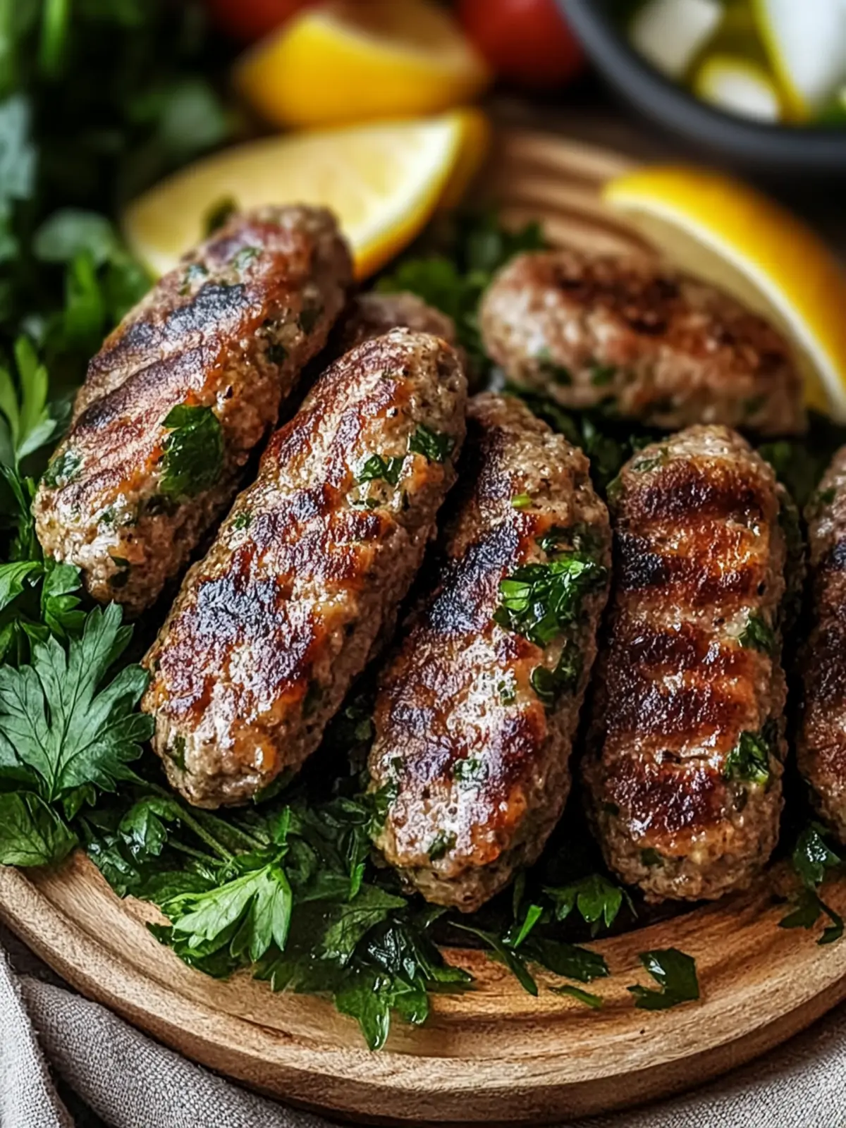 Irresistible Lebanese Kafta: Flavorful Patties Made Easy 4 Lebanese Kafta
