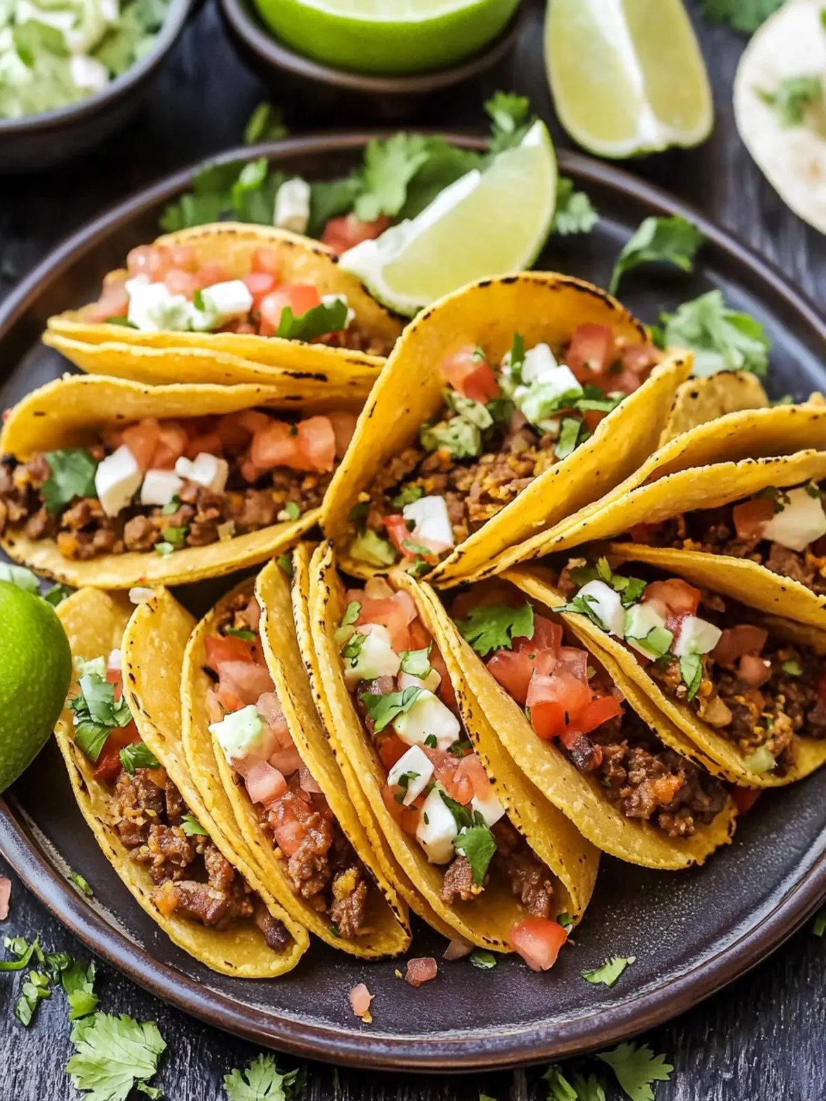 Irresistible Mini Tacos: A Quick Bite of Flavorful Fun 3 Mini Tacos