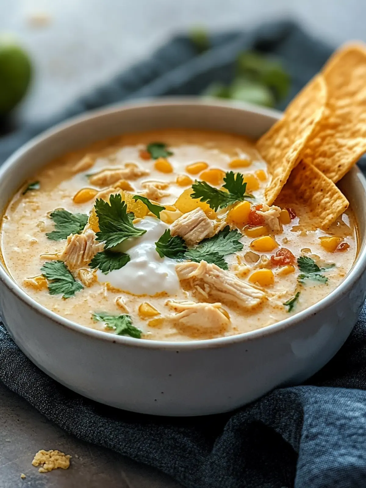 Sour Cream White Chicken Chili for Cozy Weeknight Comfort 2 Sour Cream White Chicken Chili