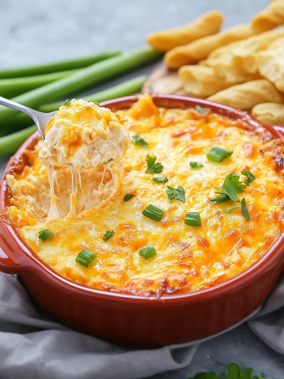 Creamy Hot Buffalo Chicken Dip That Everyone Will Love 3 Hot Buffalo Chicken Dip