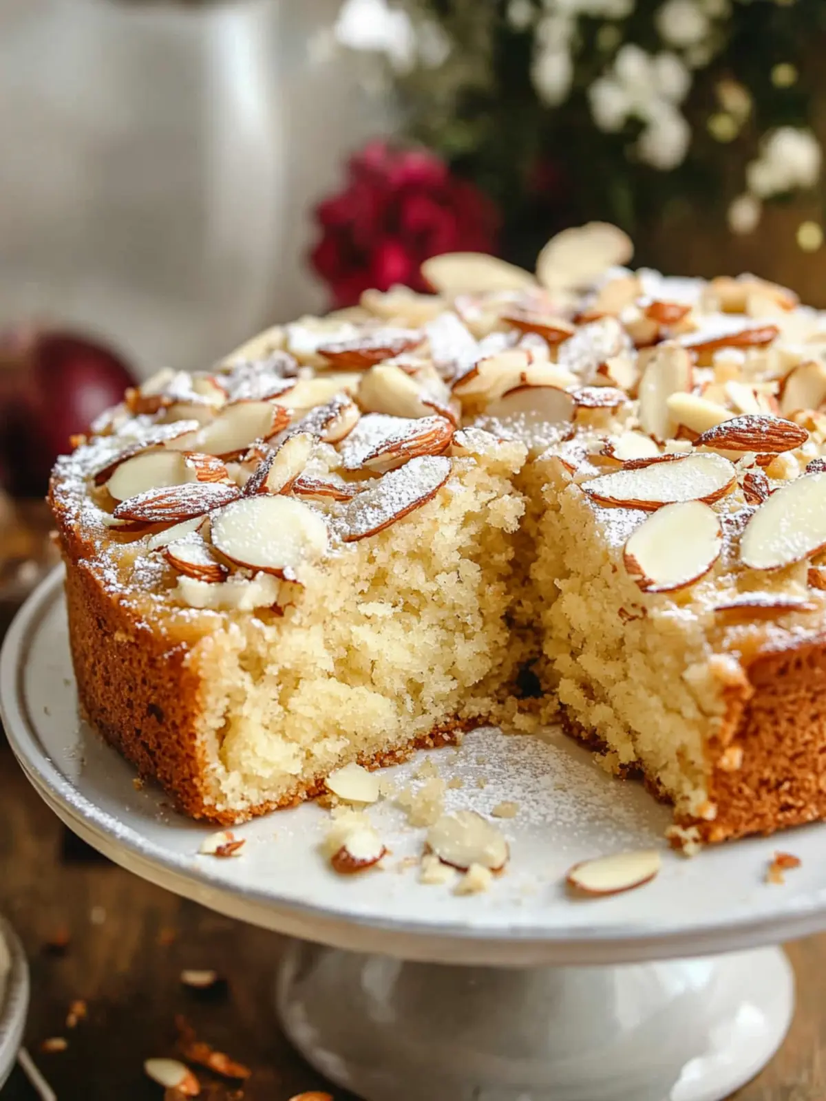Deliciously Soft Almond Cake That Will Brighten Your Day 4 Almond Cake