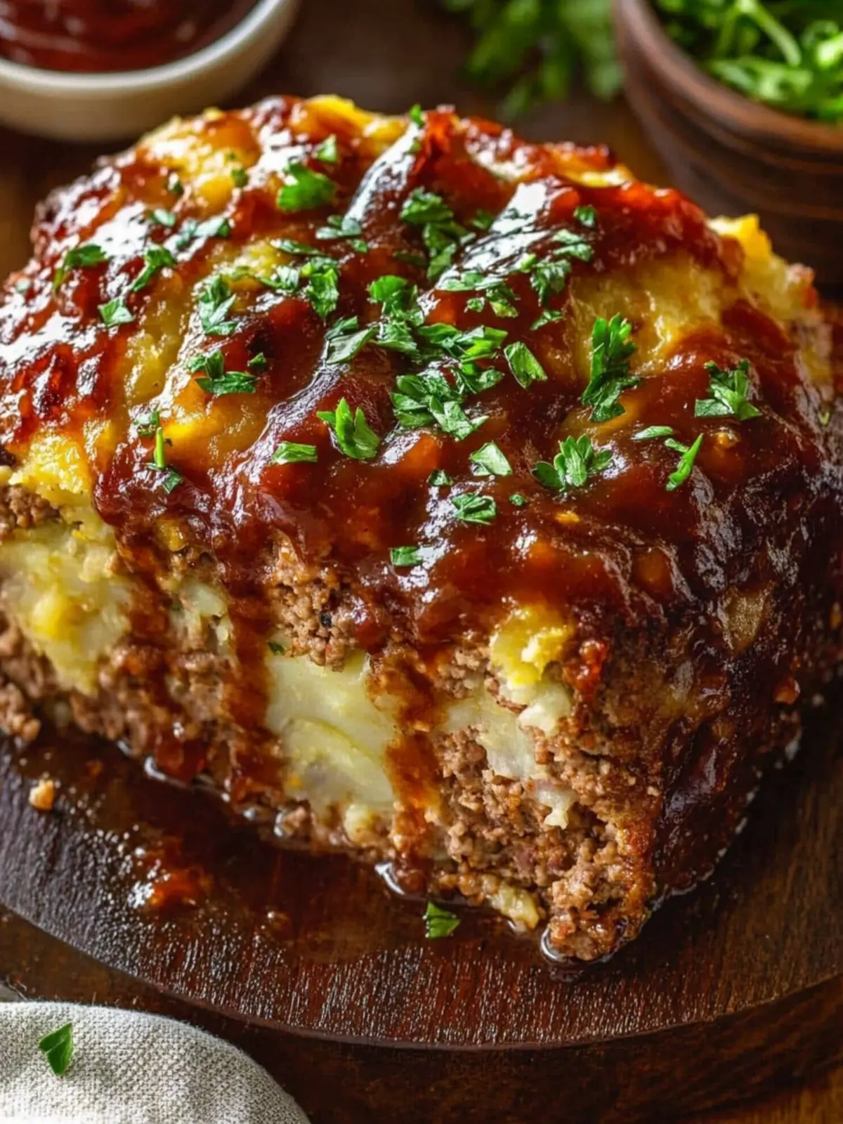 Loaded Potato Meatloaf: Comfort Food Made Deliciously Special 4 Loaded Potato Meatloaf