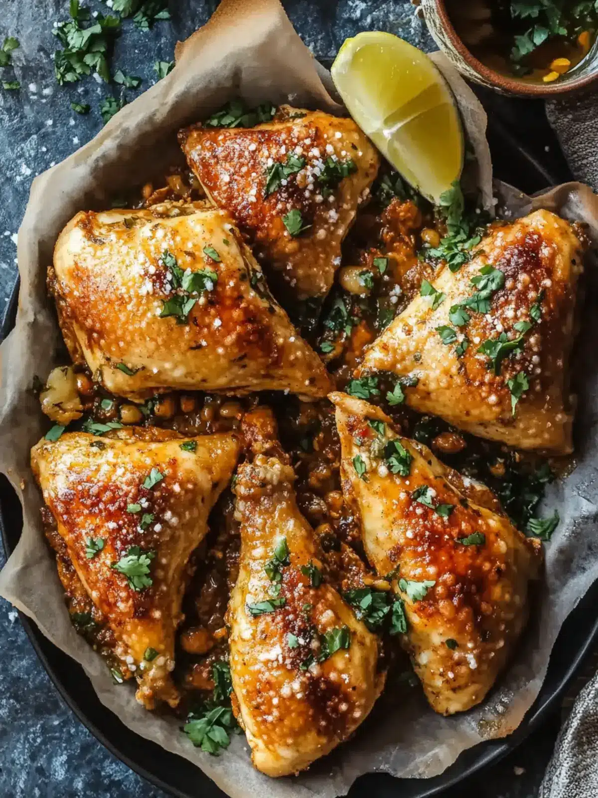 Deliciously Easy Moroccan Spiced Chicken Briouats Recipe 4 Moroccan Spiced Chicken Briouats