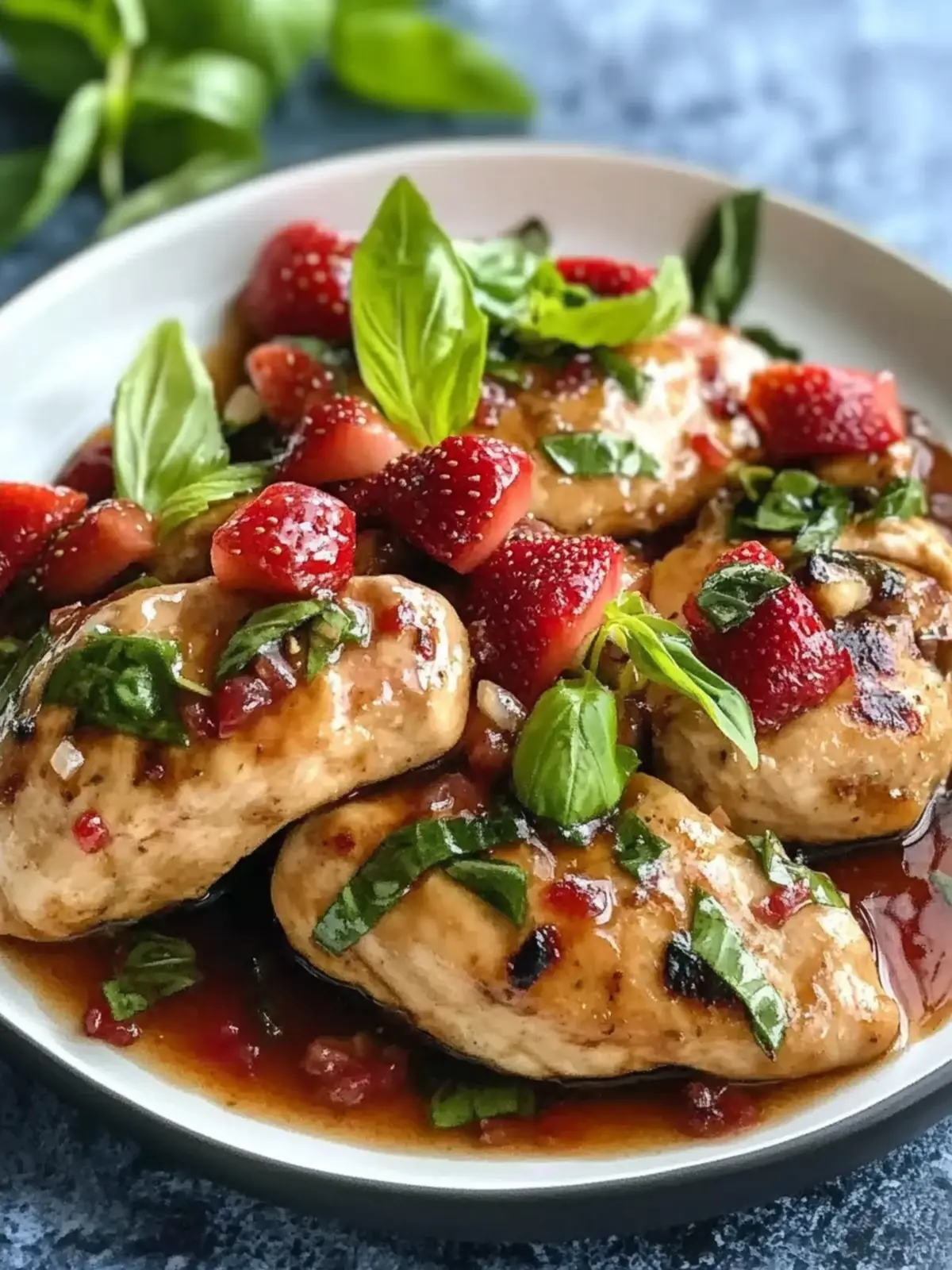 Strawberry Basil Chicken: Fresh Flavor for Easy Weeknight Dinners 4 Strawberry Basil Chicken