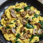 Savor Mushroom Spinach Scrambled Eggs for a Wholesome Breakfast 8 Mushroom Spinach Scrambled Eggs