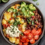 Loaded Fiesta Potato Bowls: Customizable Tex-Mex Delight 6 Loaded Fiesta Potato Bowls