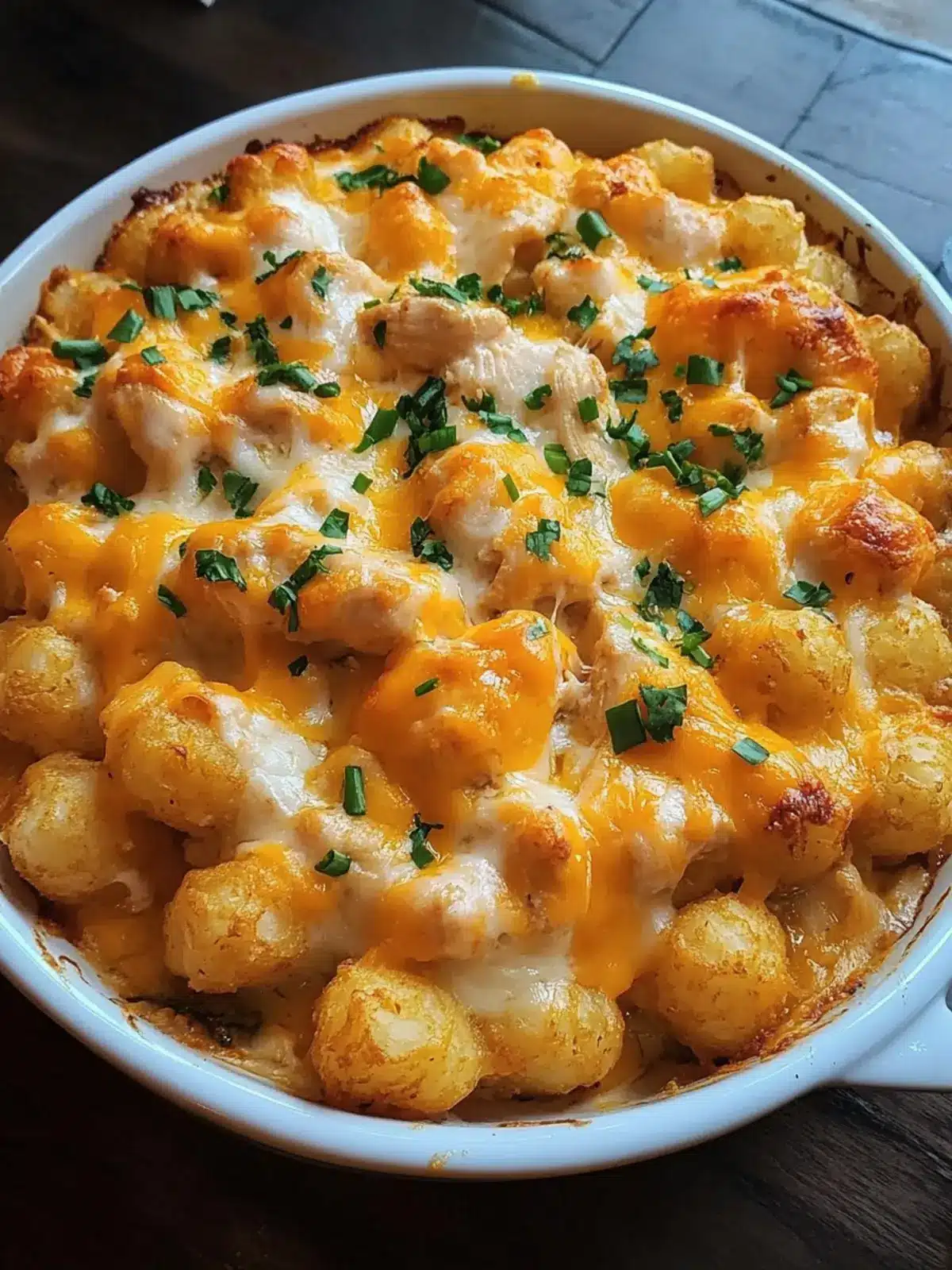 Crockpot Cheesy Chicken Tater Tot Casserole for Cozy Nights 2 Crockpot Cheesy Chicken Tater Tot Casserole