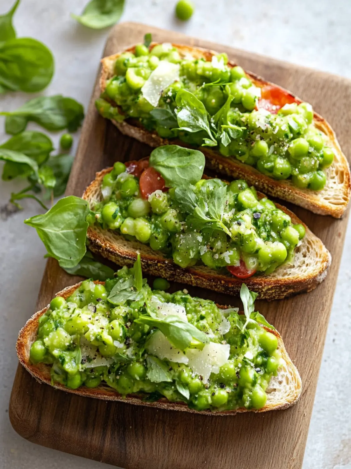 Delicious Pea Bruschetta: A Fresh Twist on Classic Flavor 3 Pea Bruschetta