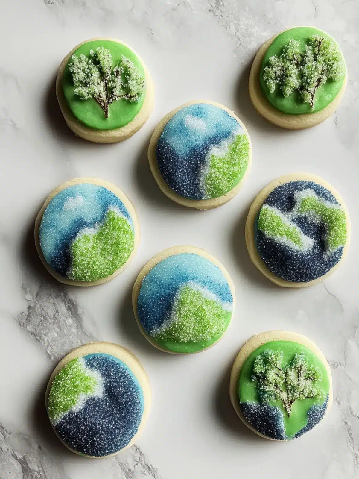 Colorful Earth Day Sugar Cookies for a Sweet Celebration 2 Earth Day Sugar Cookies