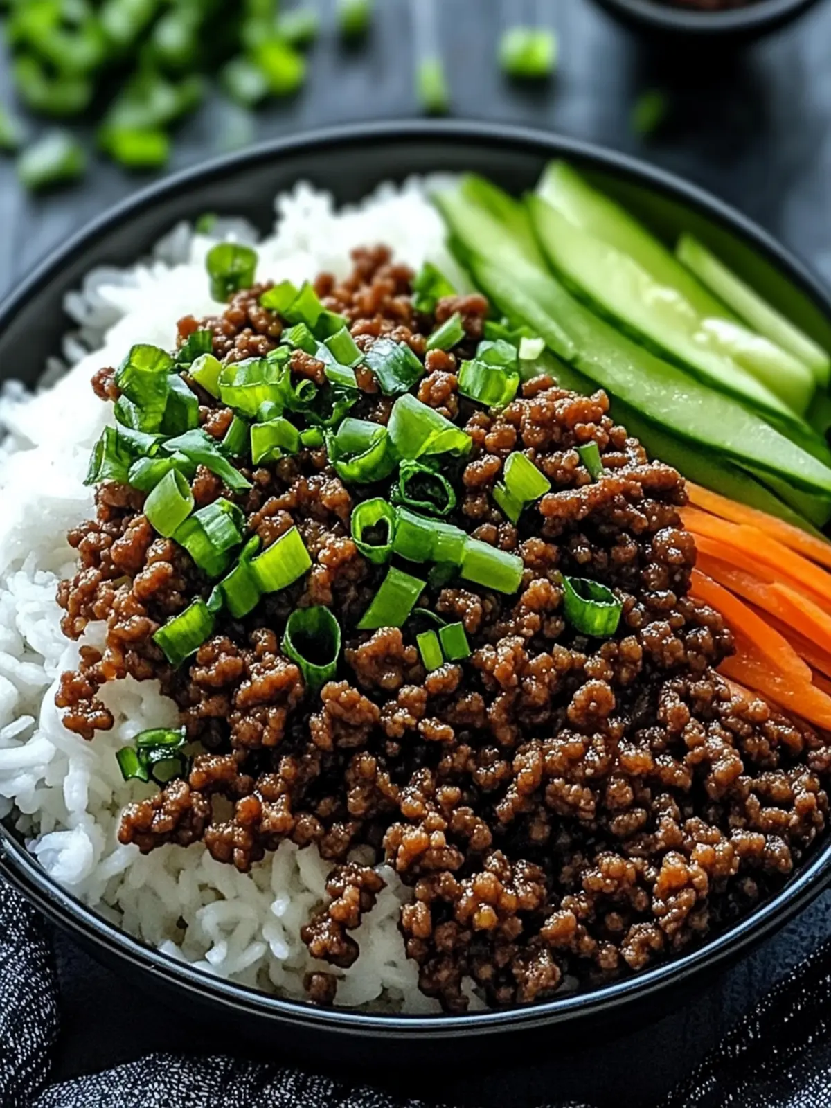Savory Mongolian Ground Beef Ready in Just 25 Minutes 3 Mongolian Ground Beef