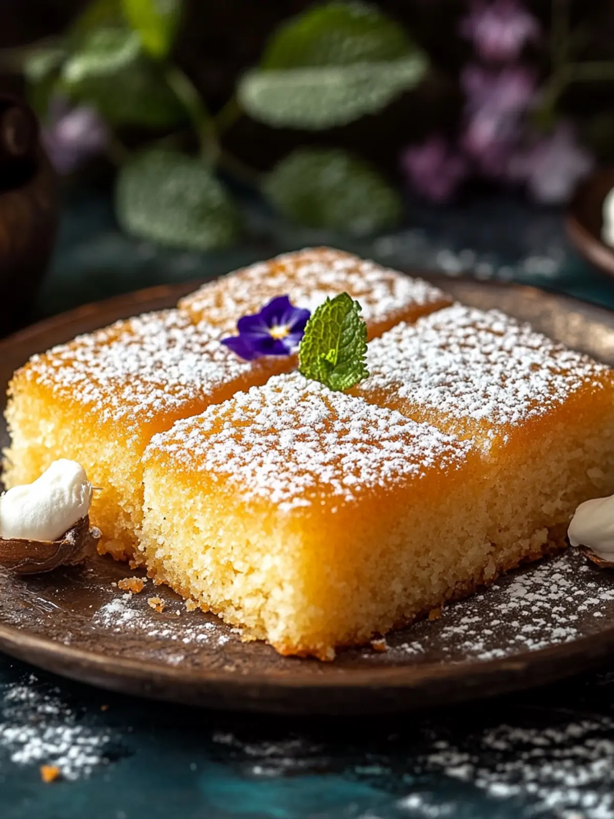 Irresistible Sweet Semolina Cake Basbousa Recipe You’ll Love 5 Sweet Semolina Cake Basbousa