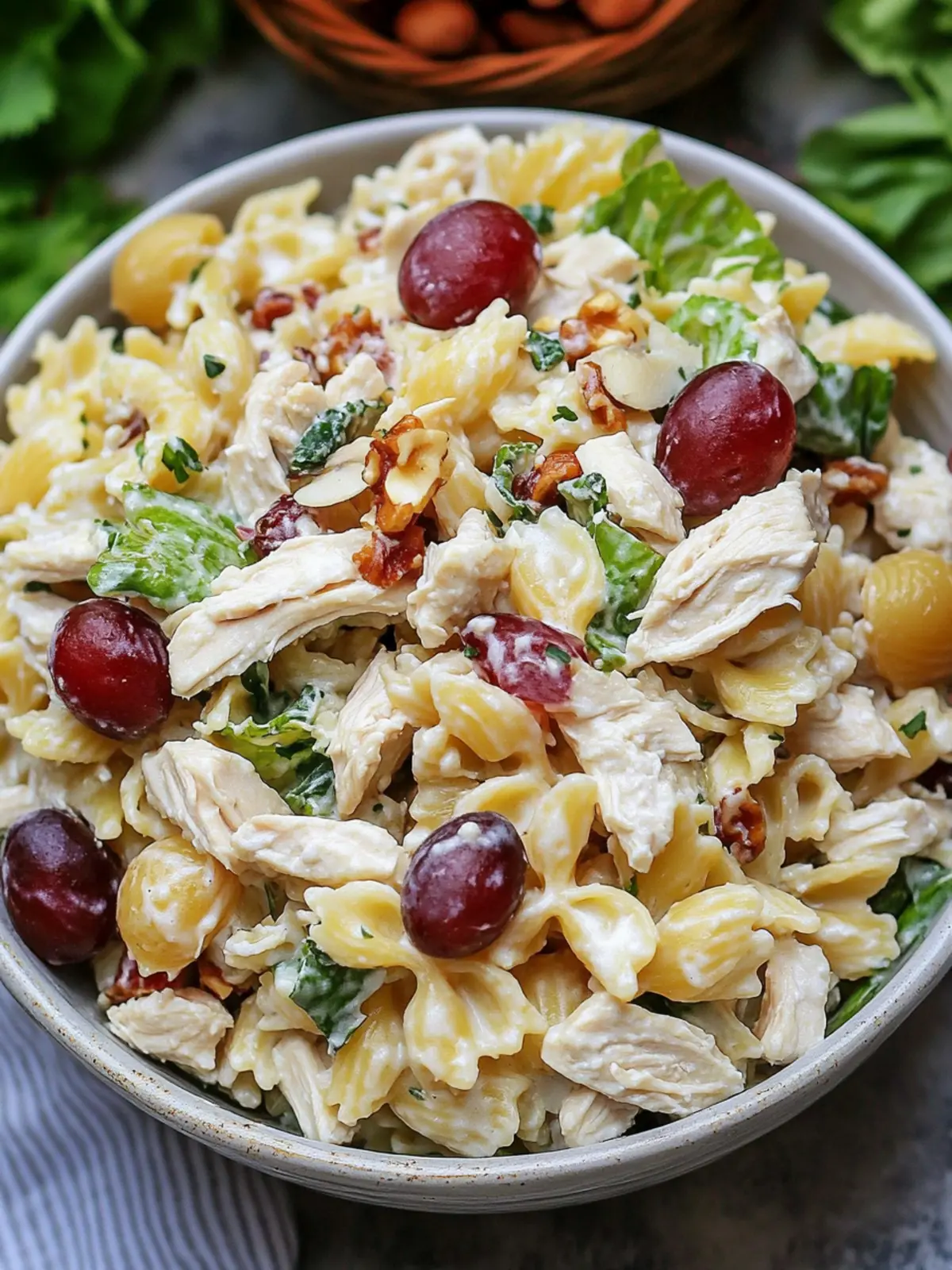 Waldorf Chicken Pasta Salad: Your New Summer Sidekick 4 Waldorf Chicken Pasta Salad