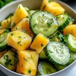 Tropical Refreshing Pineapple Cucumber Salad for Summer Bliss 7 Refreshing Pineapple Cucumber Salad